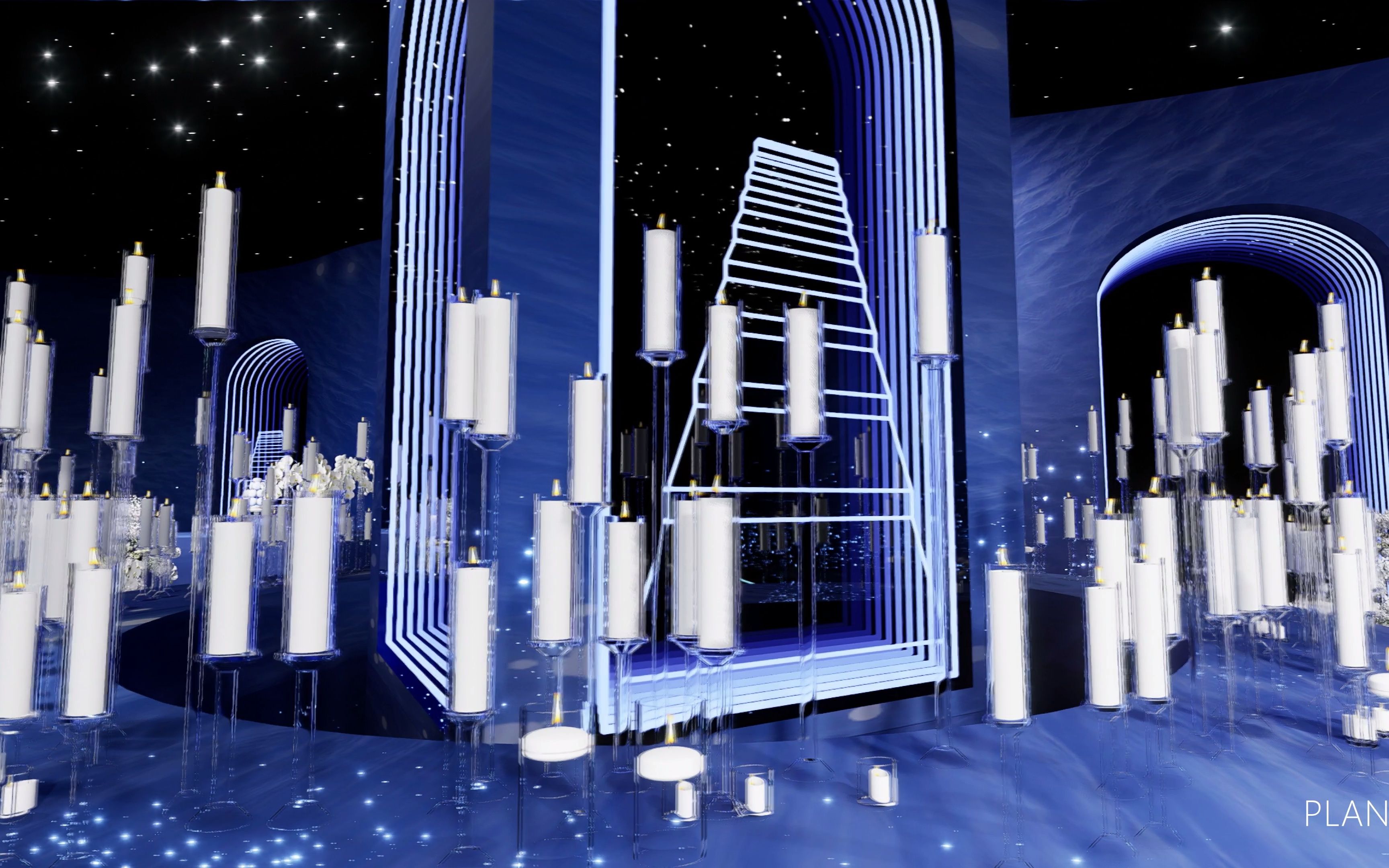 用d5达成百万婚礼深渊镜呈现/婚礼艺术/rhino/d5 render