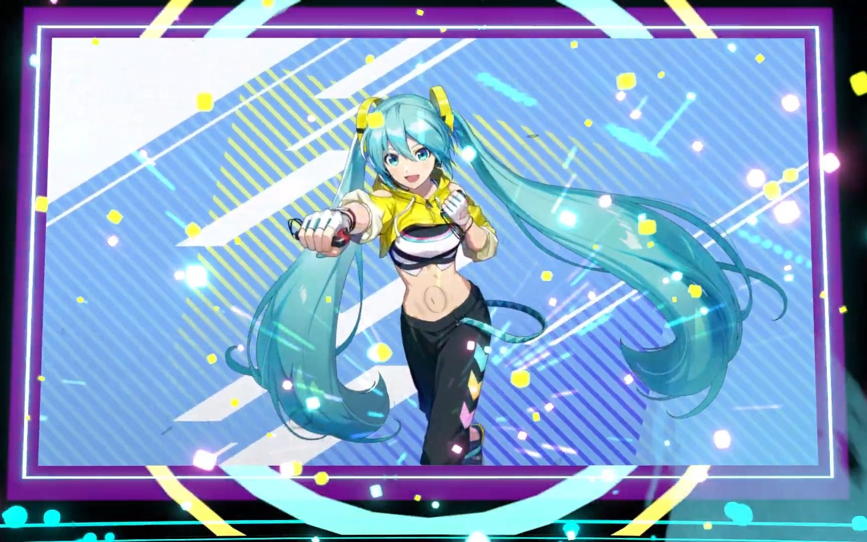 [图]《有氧拳击 初音未来：和Miku一起锻炼》主题歌《Let's ミクササイズ！！》介绍影片公布