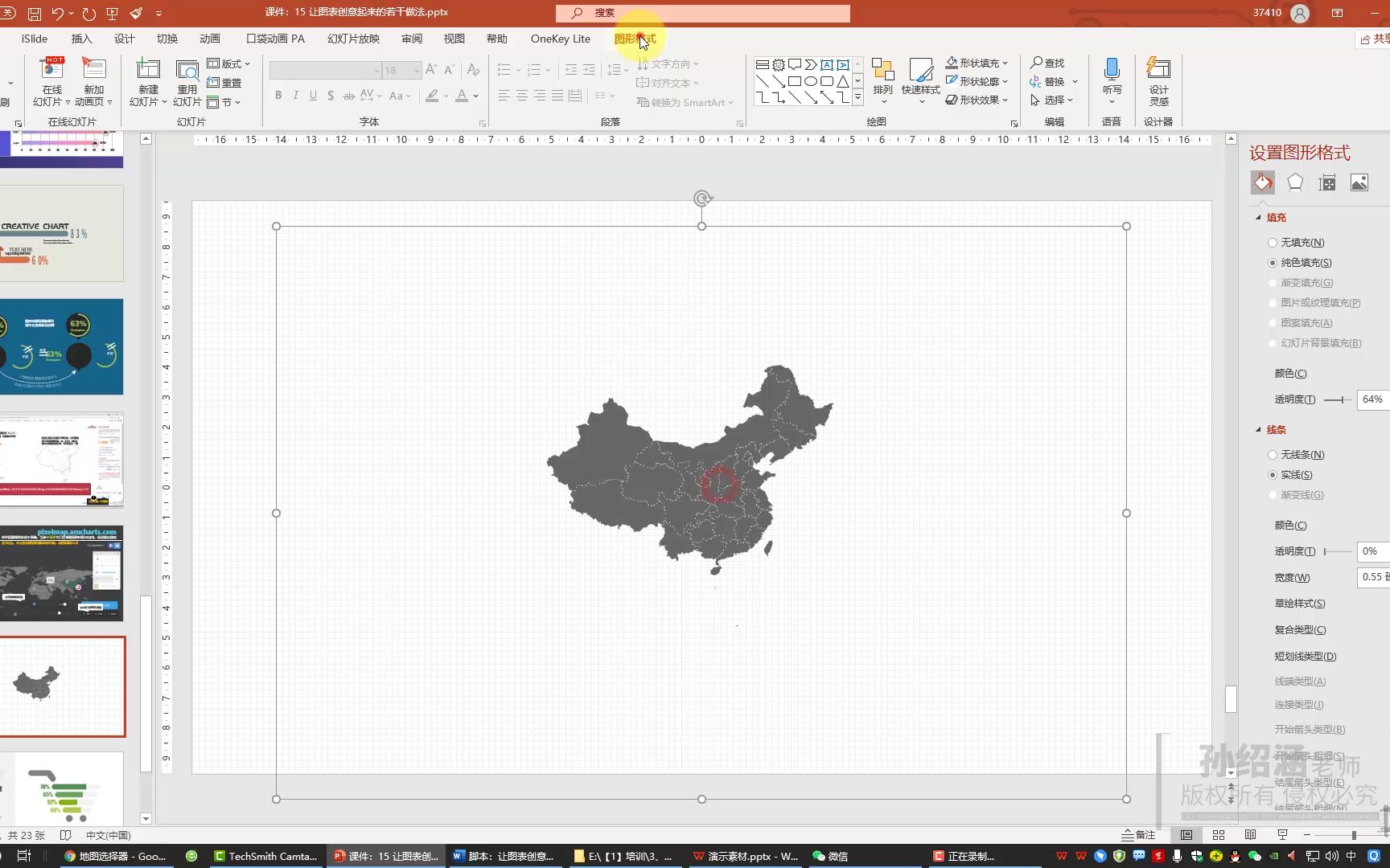 技巧篇15 让PPT图表创意起来(上)会做个性图表你的PPT才有可能赚钱哔哩哔哩bilibili