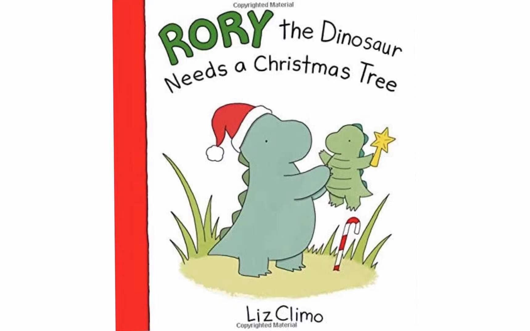 [图]柠檬为你读故事｜英文绘本rory the dinosaur needs a Christmas tree｜英语启蒙｜圣诞节｜亲子关系｜亲子阅读｜早教启蒙