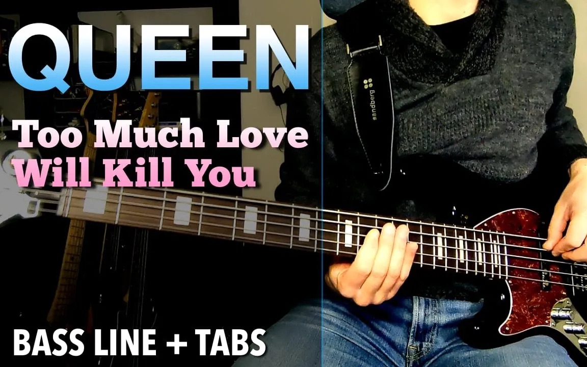 [图]【BASS COVER】Queen - Too Much Love Will Kill You BASS LINE [带谱演示]