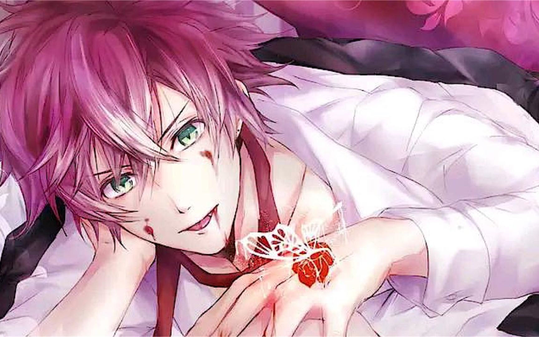 魔鬼恋人吸血鬼受伤却吸起了女孩的血难道这就是最好的疗药