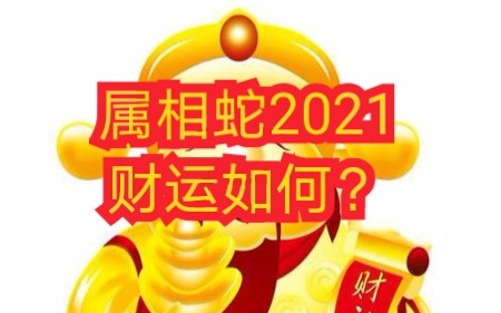 属相蛇2021财运如何哔哩哔哩bilibili