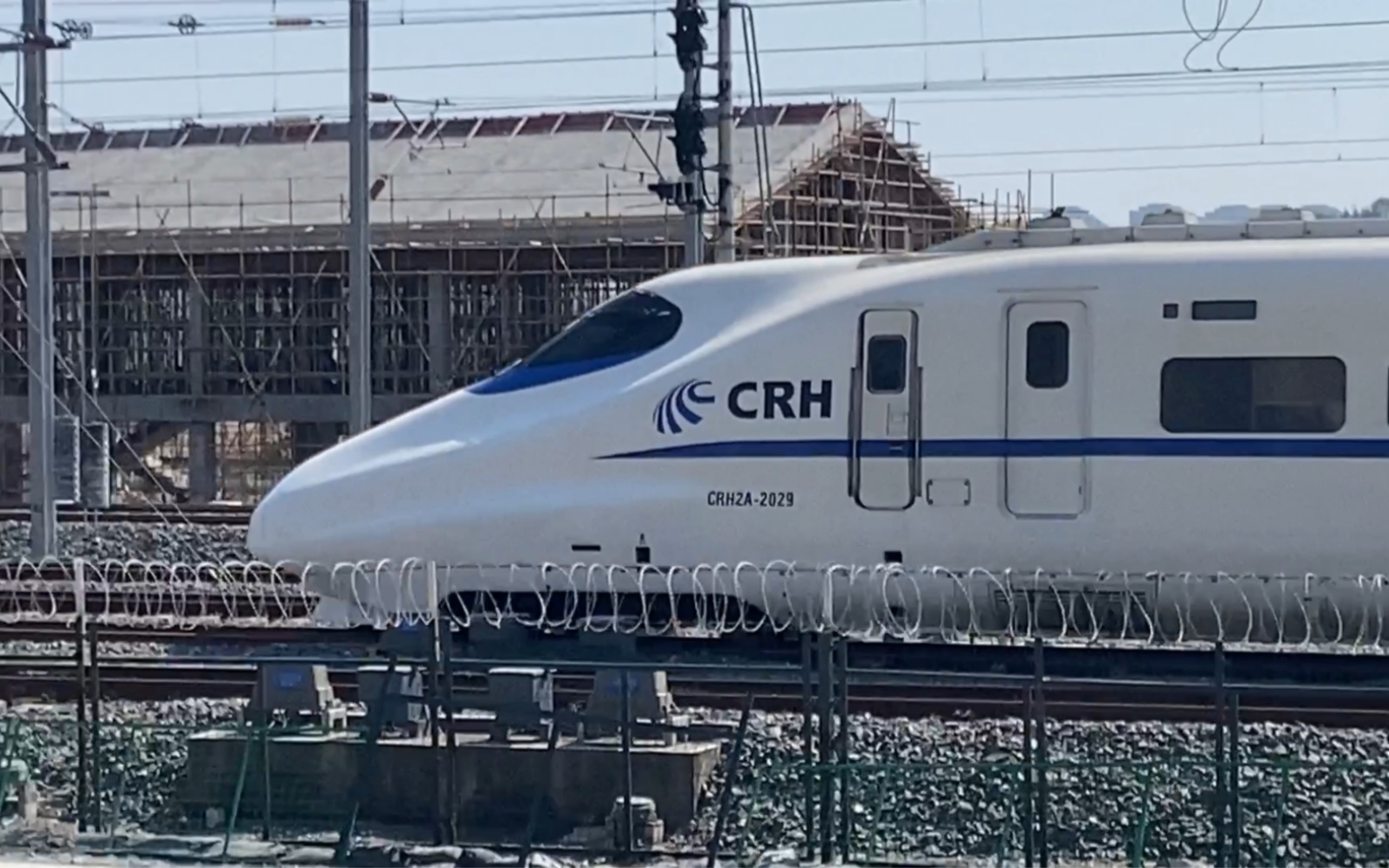 非统crh2a时速95跨景德镇北站 车次忘记了