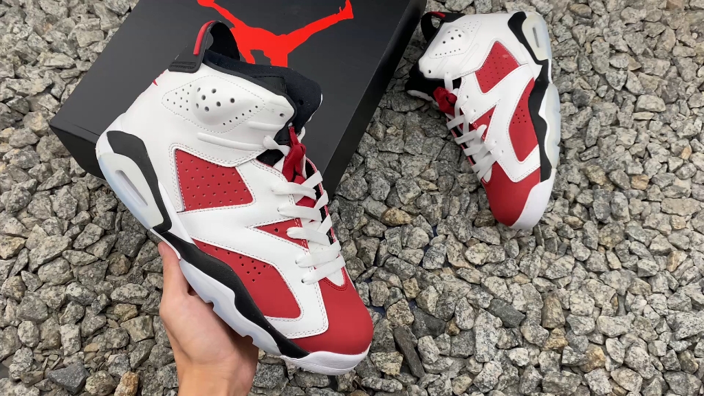 【大山制造】[详情]air jordan aj6 "carmine" 复刻胭脂红_哔哩哔哩