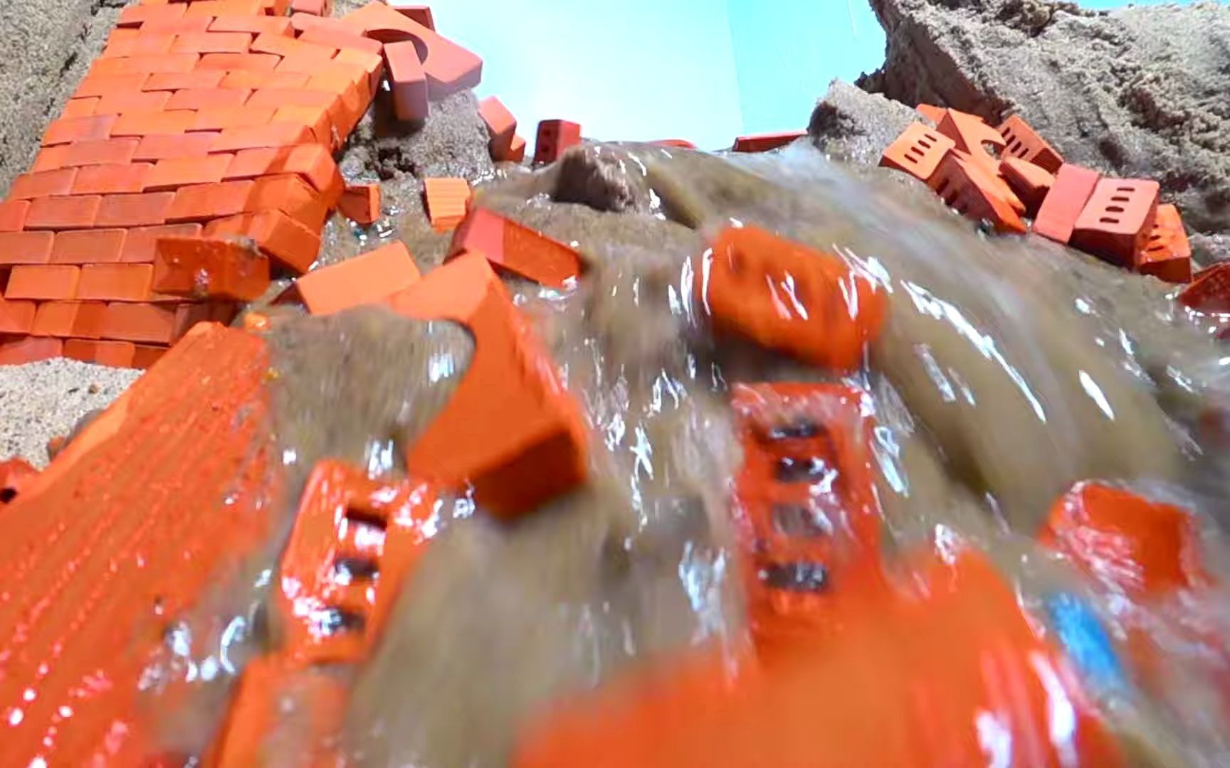 乐高水坝决堤 - kmcandbt_哔哩哔哩 (゜-゜)つロ 干杯~-bilibili