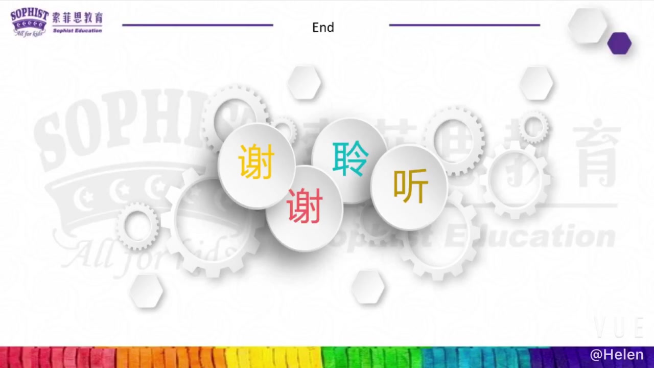 [图]剑桥国际少儿英语Kid's Box 1 unit 6 单词切分复习视频