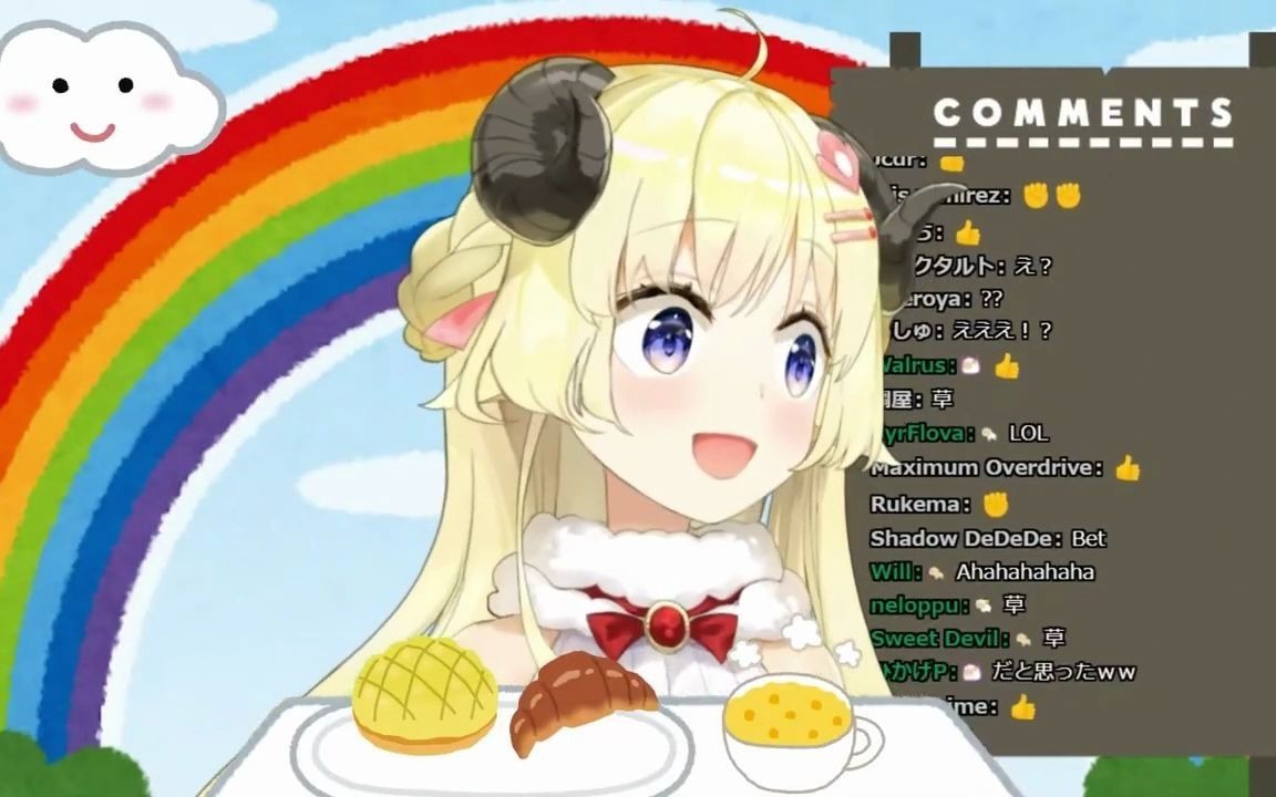 熟肉角卷绵芽不许赢watame说再猜一次就得再猜一次猜拳回自翻watame