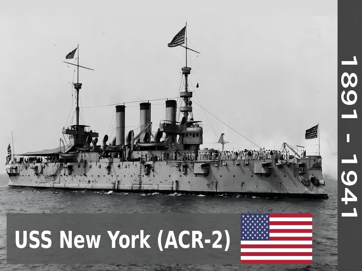 美国海军装甲巡洋舰 纽约号(acr-2) - 战舰指南 337