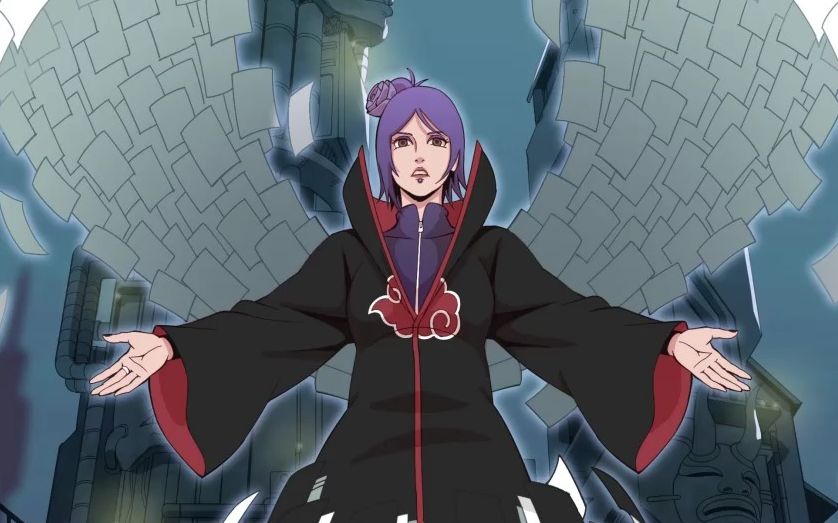 八十年老火迷绘火影忍者——晓 雨之国女神 起爆符收藏家 小南