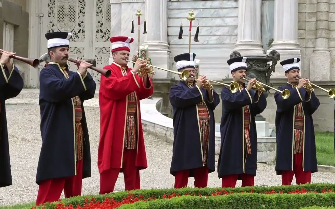 罗马雅乐奥斯曼mehter乐队演奏ceddindeden