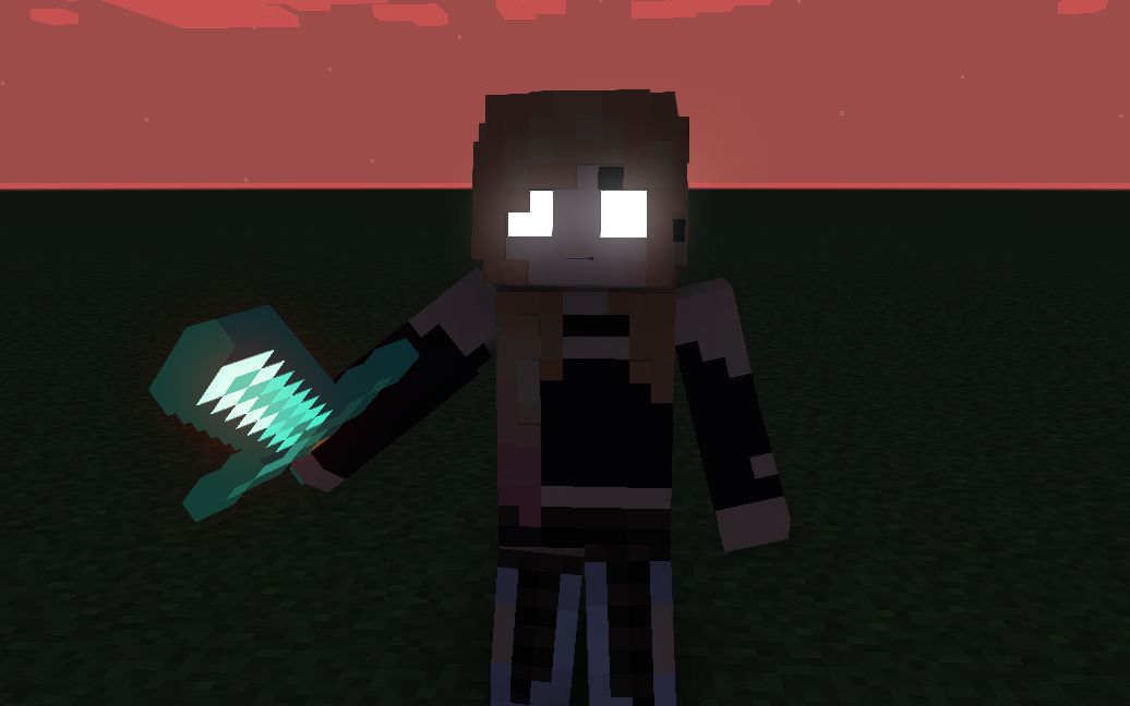 用mine-imator制作rainimator中的abigail