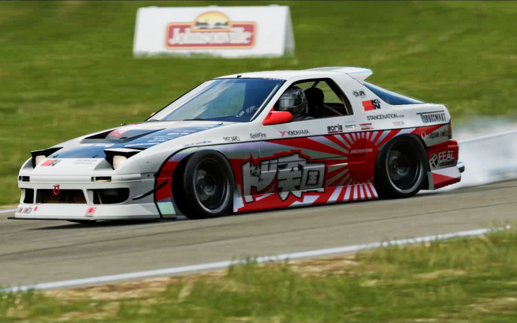  极限竞速7>fc3s超长距离漂移尬车