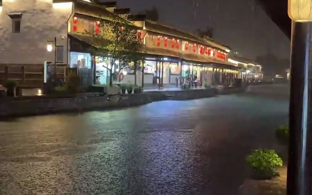 [图]云游绍兴之柯桥夜雨