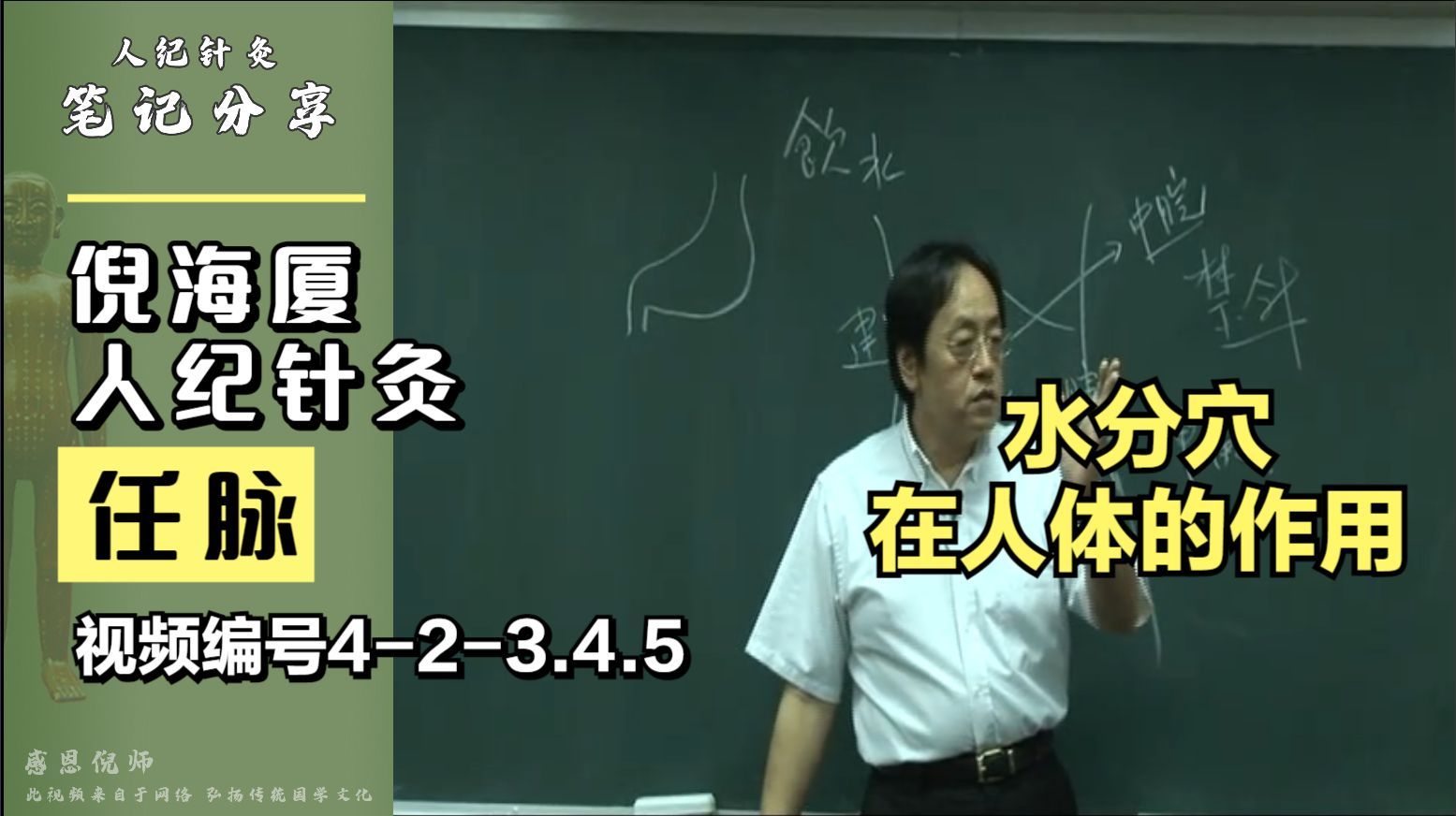 倪海厦人纪针灸,“水分穴”在什么位置?它在人体中的功能是什么?哔哩哔哩bilibili