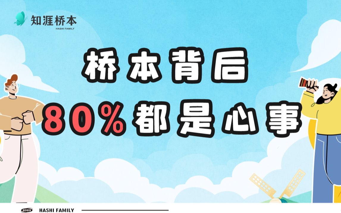 [图]桥本的背后 80%都是心事