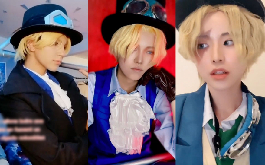 【海贼王cos】萨博!悬赏金6亿2万贝里_哔哩哔哩_bilibili