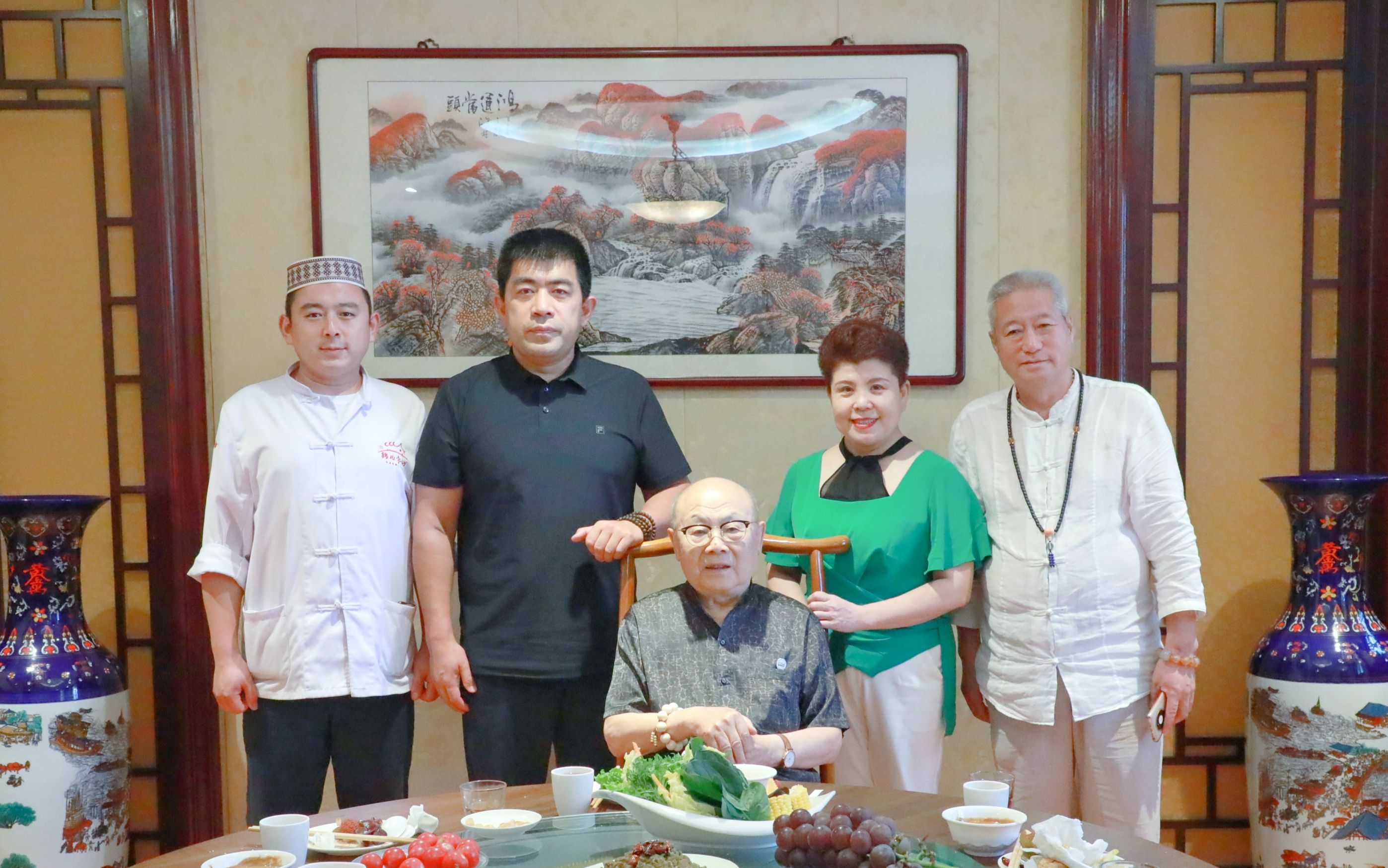 小吃泰斗陈连生莅临鸦儿李记交流指导品小吃聊创业强调以德行商