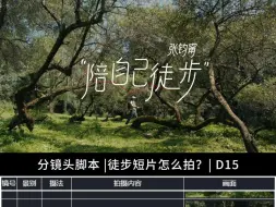 Download Video: 分镜脚本学习｜张钧甯《陪自己徒步》