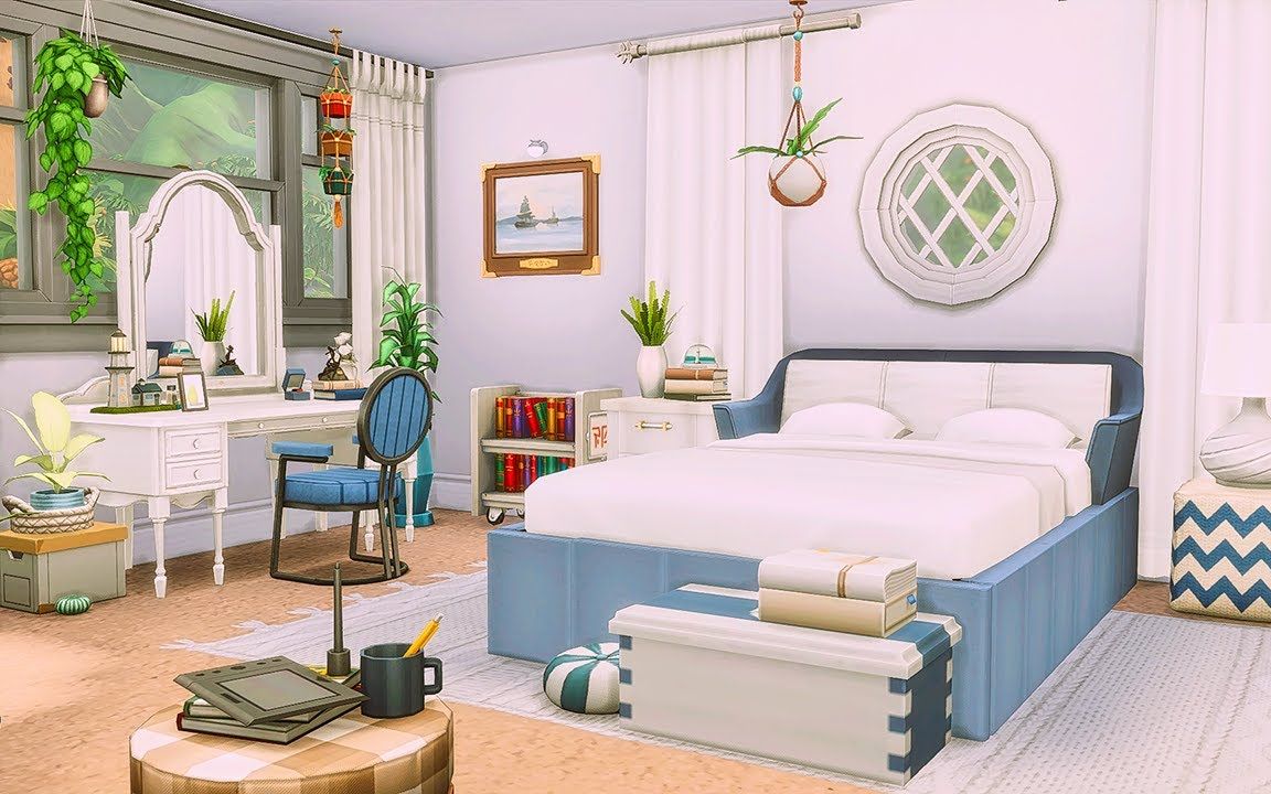 【搬运】苏拉尼海滩梦想之家02模拟人生4定格速建 nocc by sims