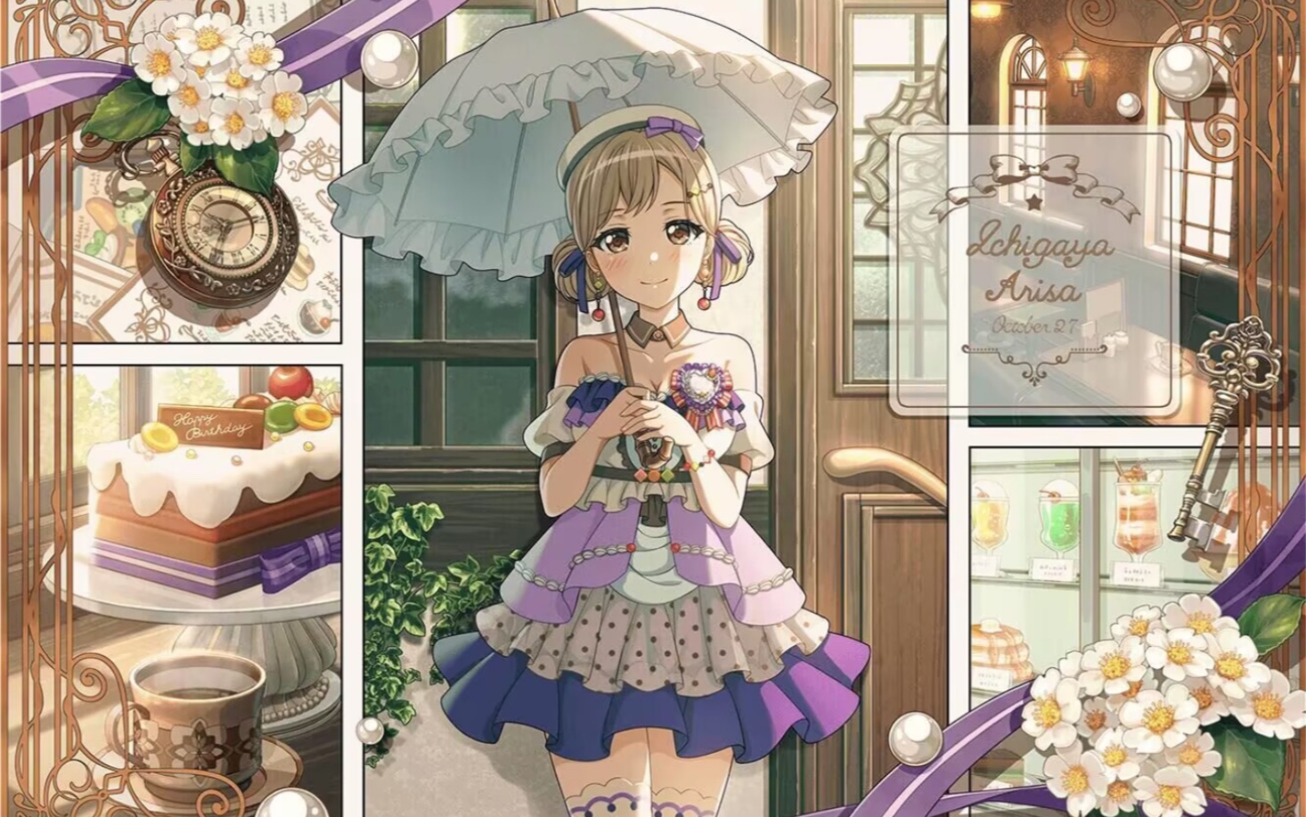 【bang dream】「中字」市谷有咲(cv:伊藤彩沙)生日祝福语音