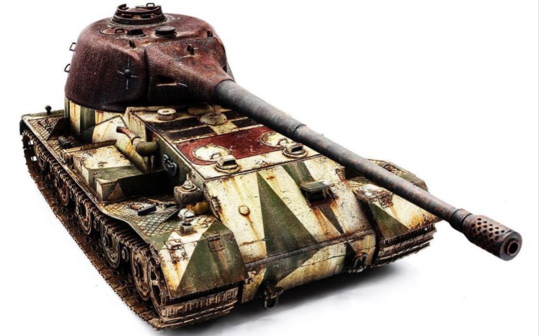 1/35 ah模型 vk7201 狮式坦克模型制作