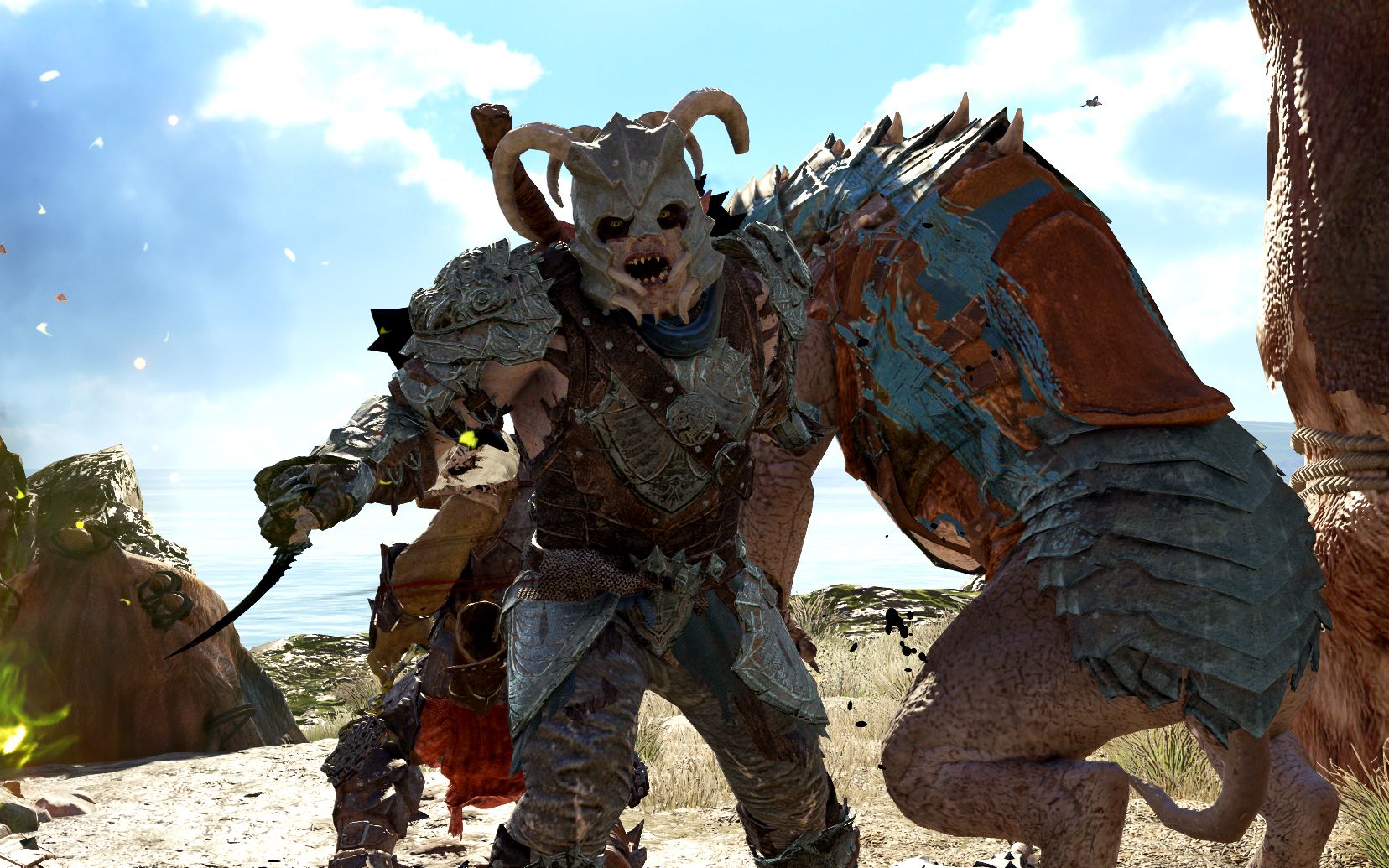 《中土世界 战争之影》兽人中的大帅比 铁骑上分计!_游戏集锦