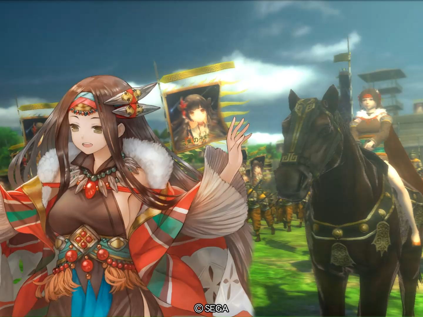 【三国志大战】王异ワラ vs 魔人留赞 来和征压大王比比内乱?