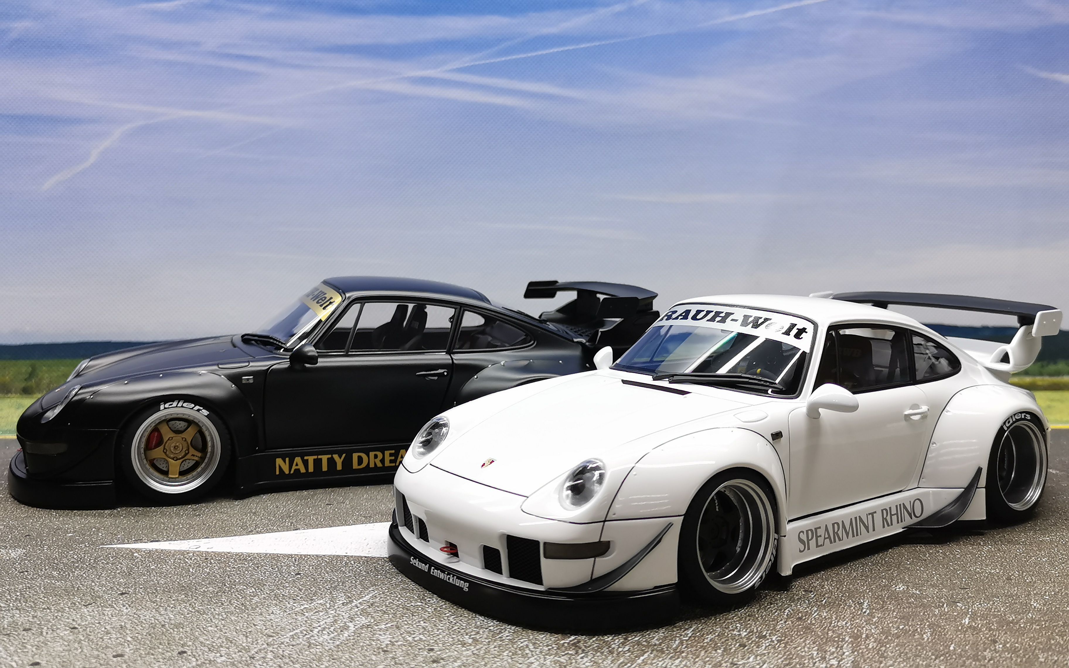 车模 第64期 autoart rwb 993 1:18 aa porsche rauh-welt begriff