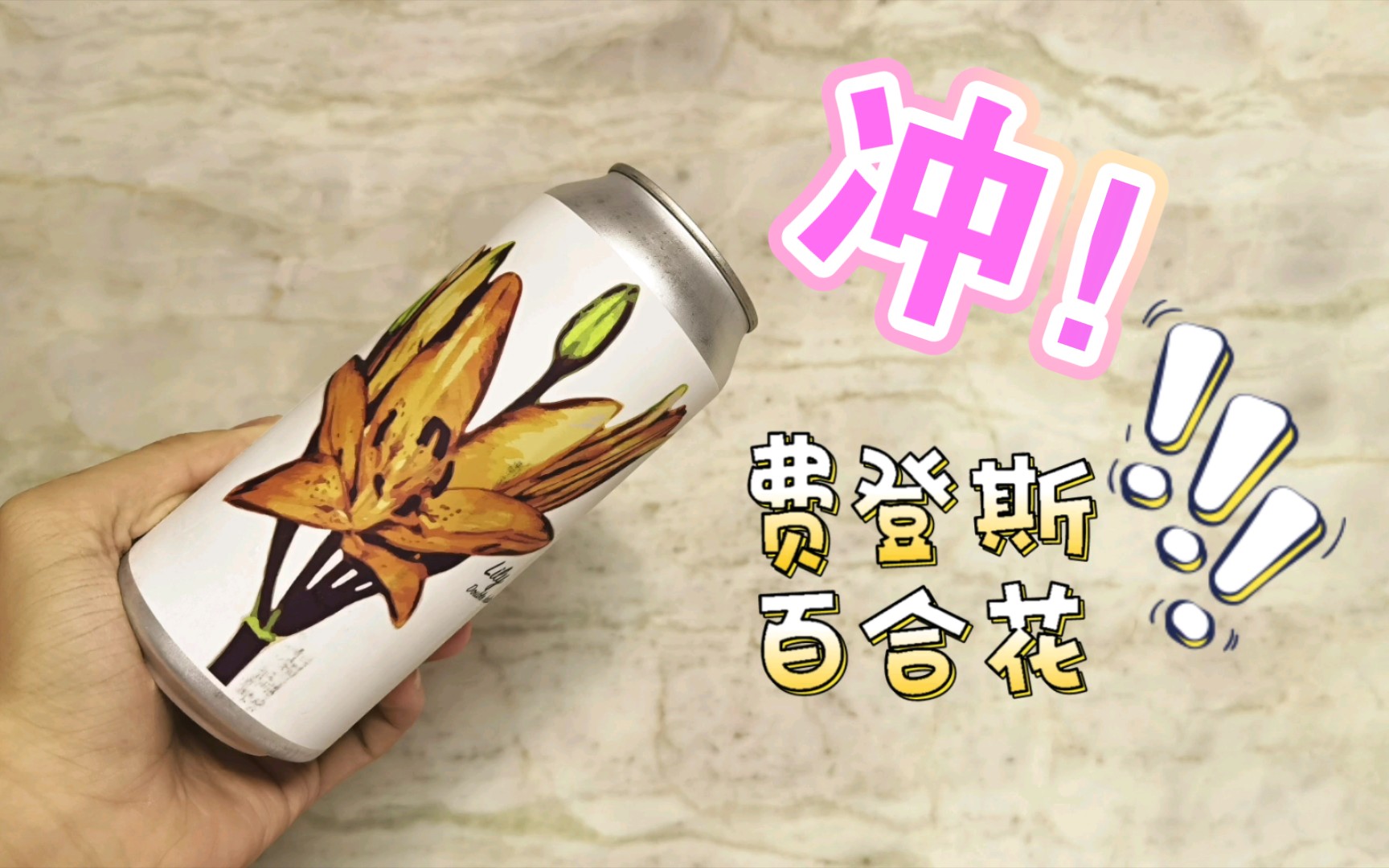 百元尖货精酿啤酒回归!费登斯百合花(Fidens lily double IPA),美味的柑橘汁哔哩哔哩bilibili