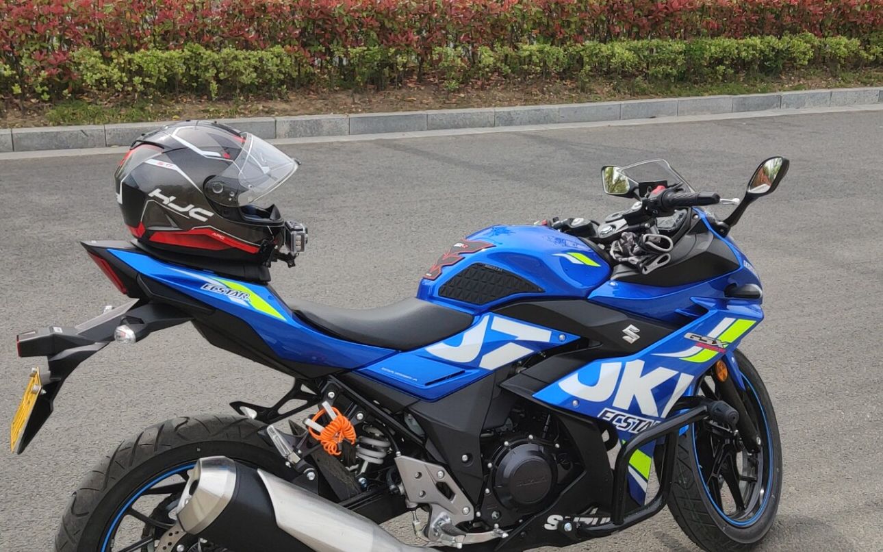 gsx-250r(3)200公里的新手跑(走)山是什么样子的?差点排水渠过弯!