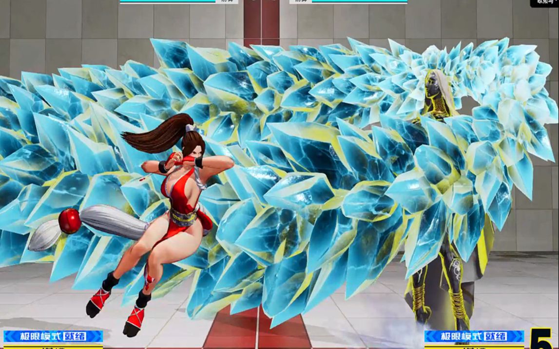 不知火舞"超必杀忍峰"pk各种大招,女神果然无敌,拳皇15