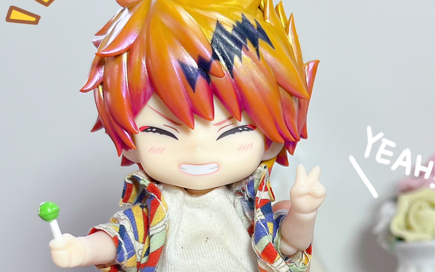 每一帧都是小可爱 恶魔执事与黑猫罗诺ob11 软陶头壳