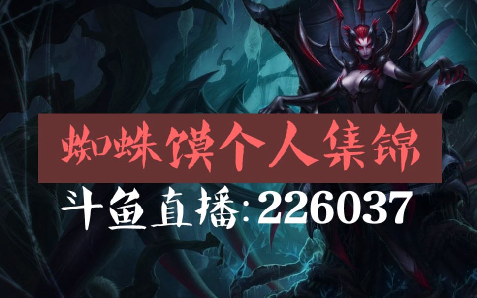 【最强玩家】蜘蛛馍个人集锦第四期,最秀的蜘蛛,经典q闪,超帅qcjq,最