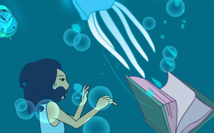 一分钟动画短片梦海