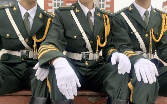 国旗护卫队拍手变装