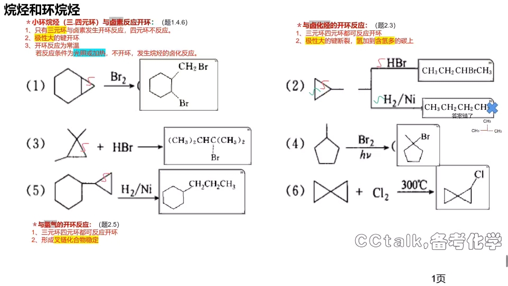 [图]箭头书卢金荣有机习题讲解