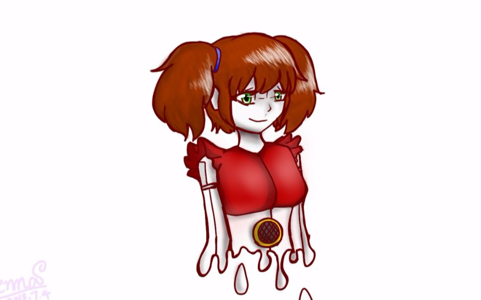 [fnaf]马戏团baby绘画过程_哔哩哔哩 (゜-゜)つロ 干杯~-bilibili