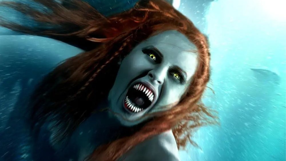 一口气看完 最新火爆网络的惊悚恐怖电影《嗜血人鱼》 考古学家发现