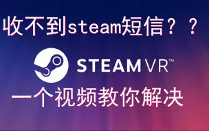 下载视频: 收不到steam短信？一个视频帮你解决