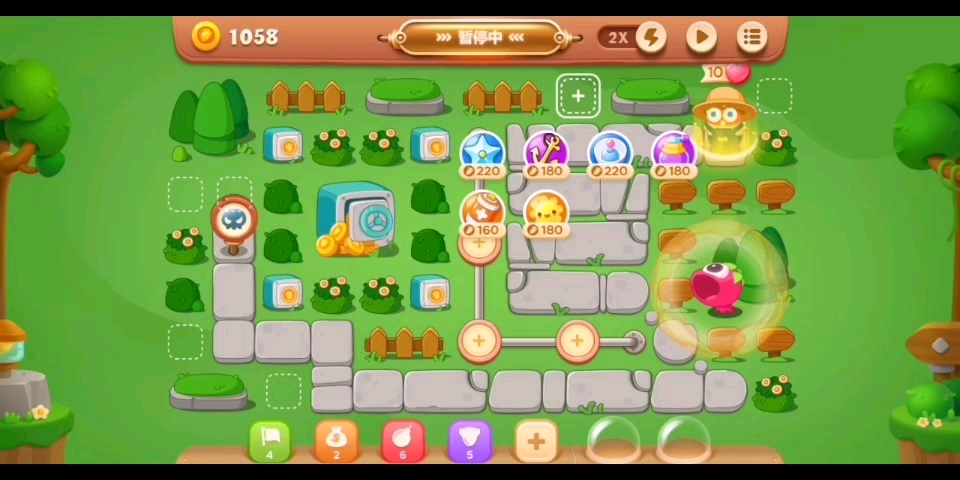 保卫萝卜3公园第22关