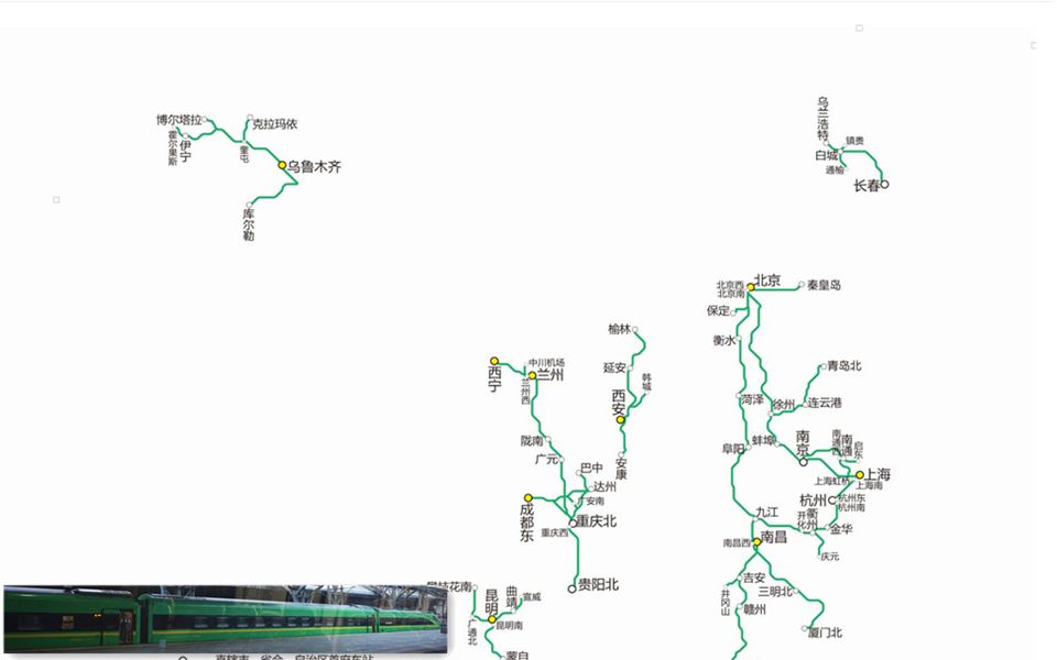 【图说铁路】集你太美,绿遍九州 CR200J动集列车运营版图变化(2019~2020.10)哔哩哔哩bilibili