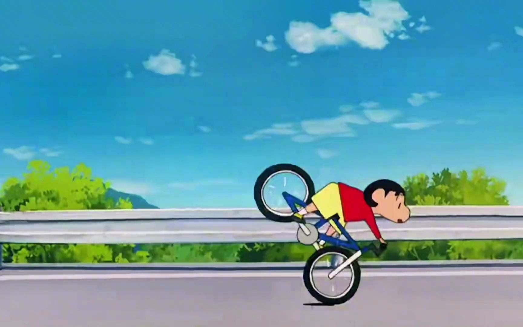 吗一个不会骑自行车的五岁小孩竟然将职业车手甩在身后…
