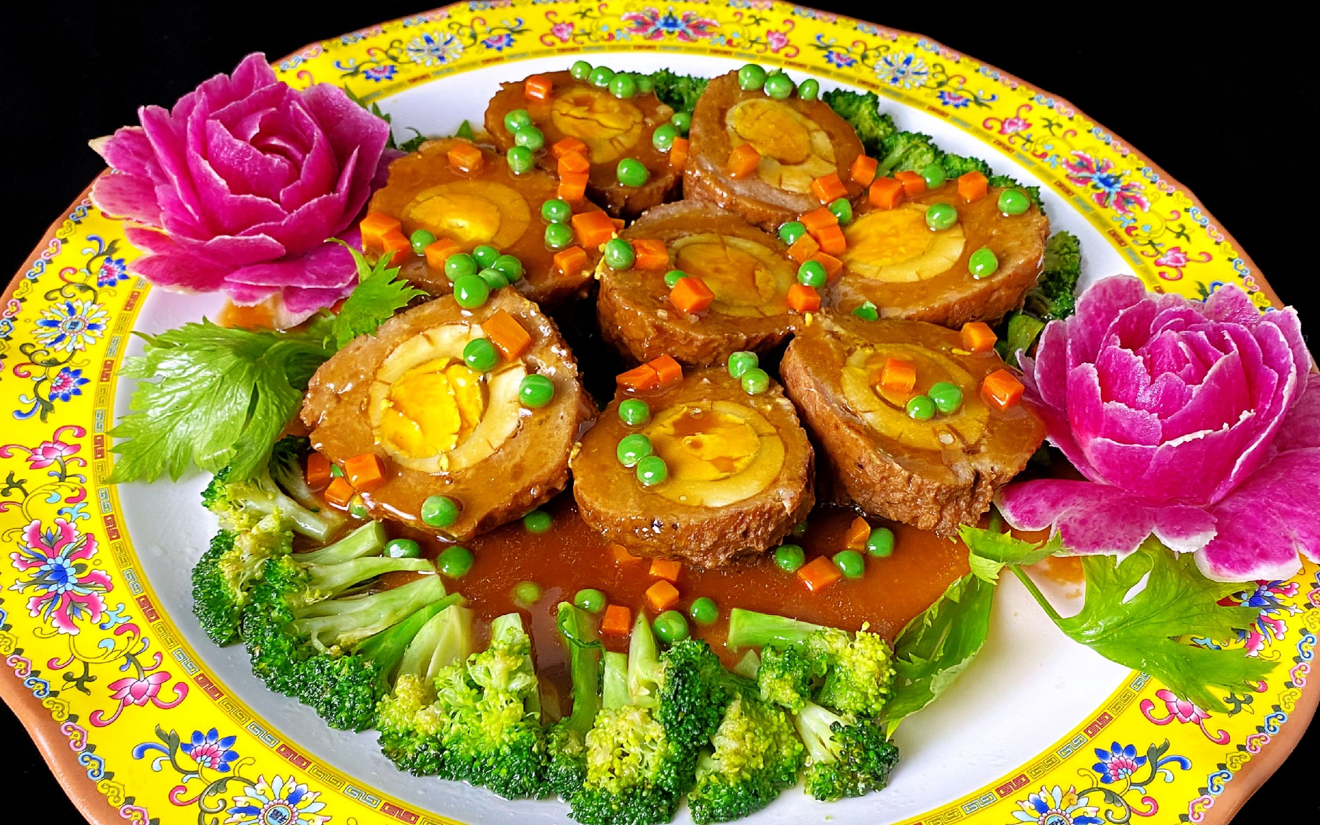 活动  一口就可以吃出三种口感的经典老菜虎眼丸子,味厚香浓,食之酥烂