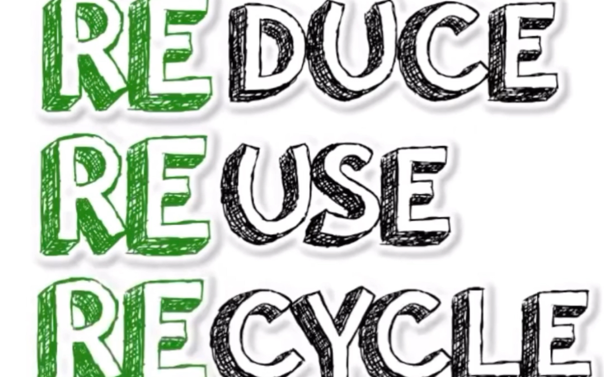 [图]Reduce Reuse Recycle｜上课用