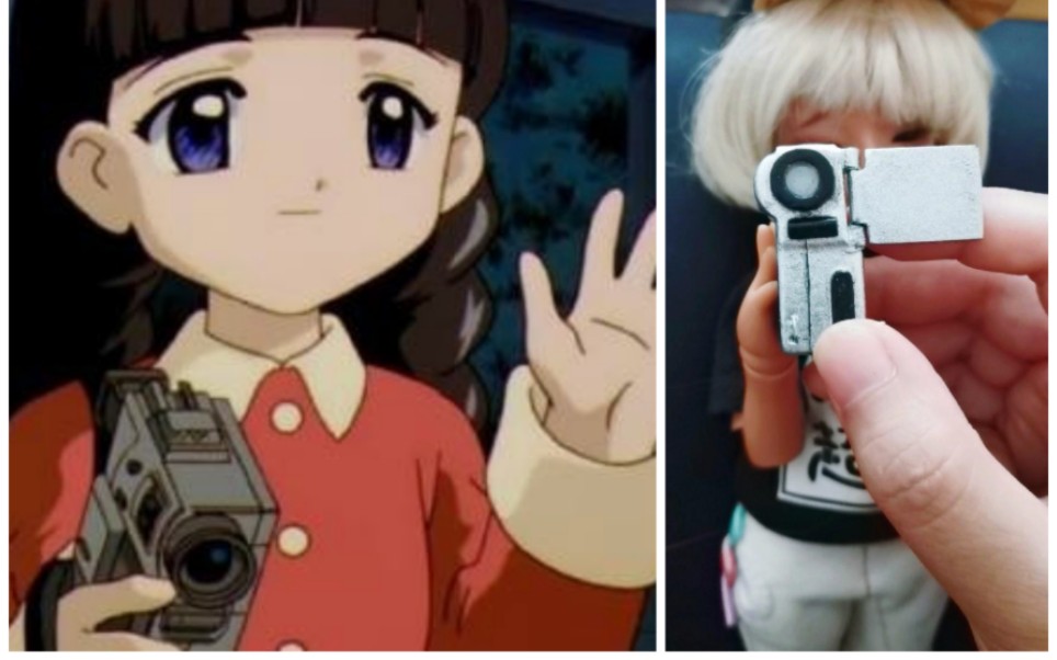 1/6超还原百变小樱中知世的相机