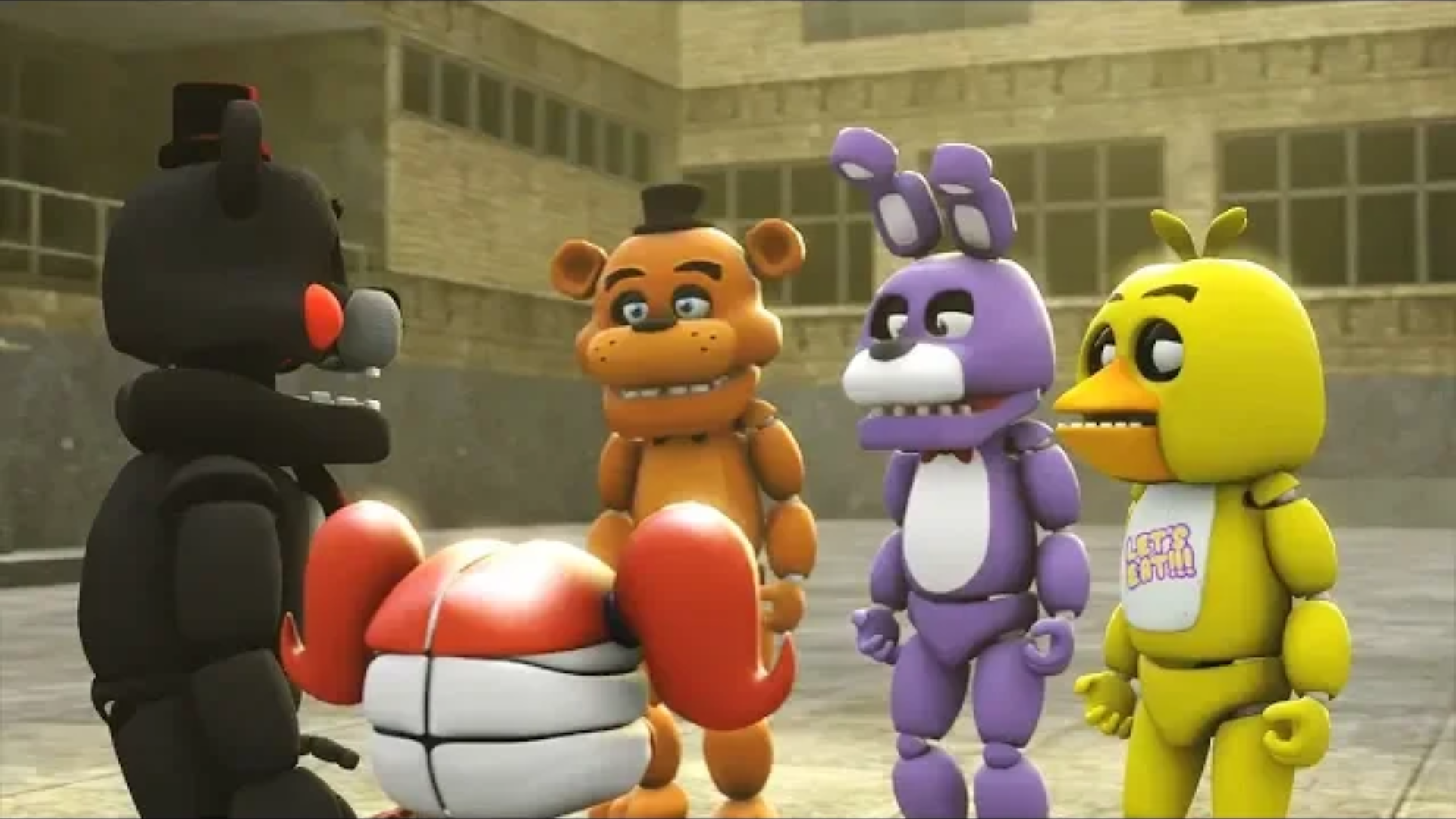 [sfm/fnaf 6] new student lefty 新学生小左_哔哩哔哩_bilibili