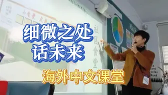 细微之处话未来（回国见闻谈）——海外中文课堂掠影