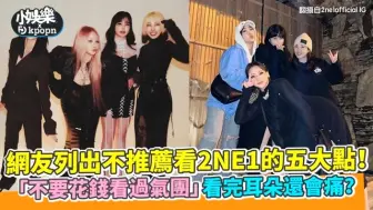 Download Video: 网友列出不推荐看2NE1的五大点！ “不要花钱看过气团”看完耳朵还会痛？｜小娱乐