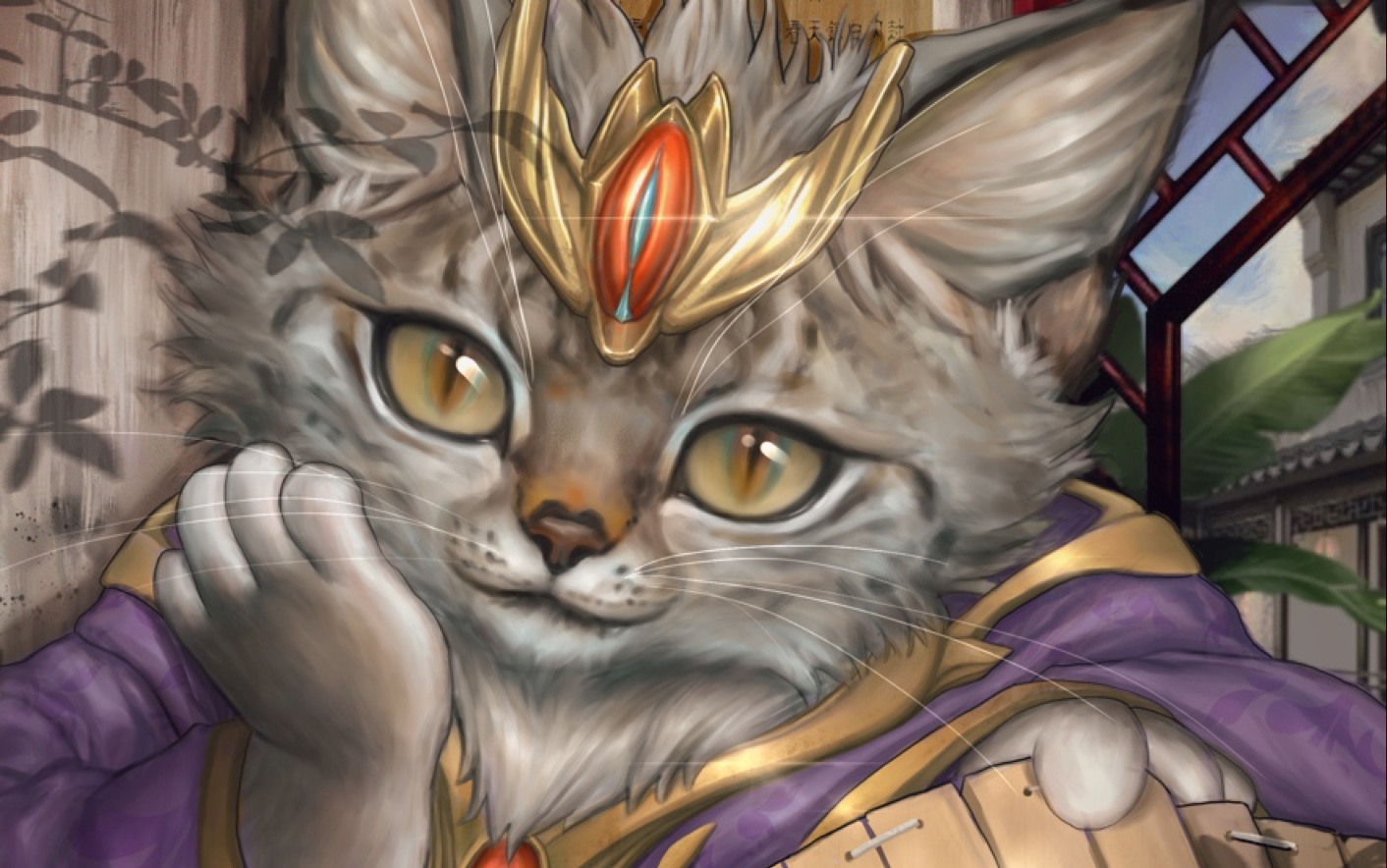 【绘画】古风兽人绘制过程